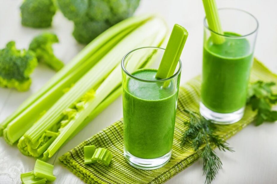 celery smoothie សម្រាប់ការសម្រកទម្ងន់