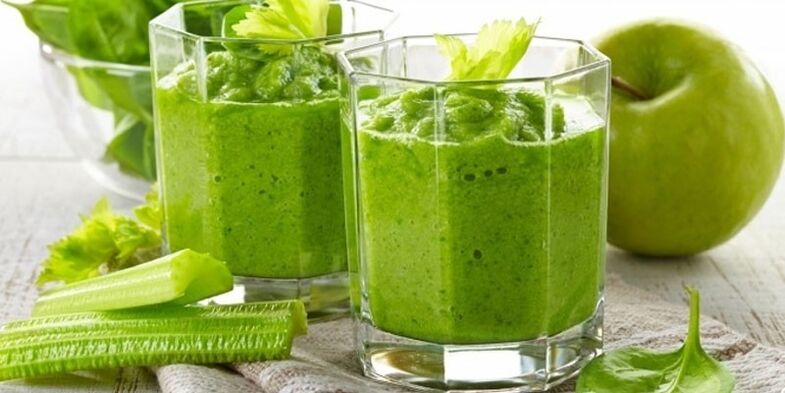 celery smoothie សម្រាប់ការសម្រកទម្ងន់